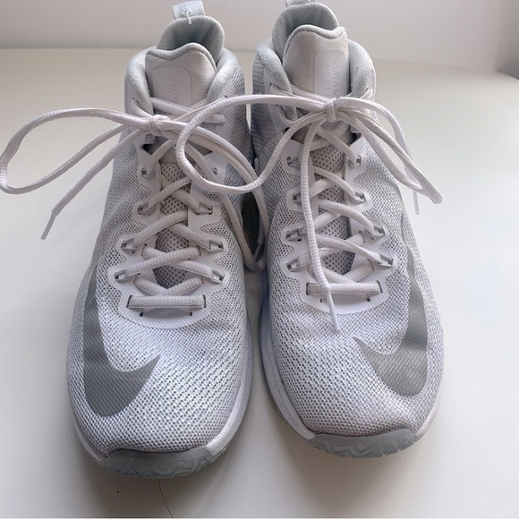 Nike Air Max Infuriate Men’s White Basketball Sneakers main image 7